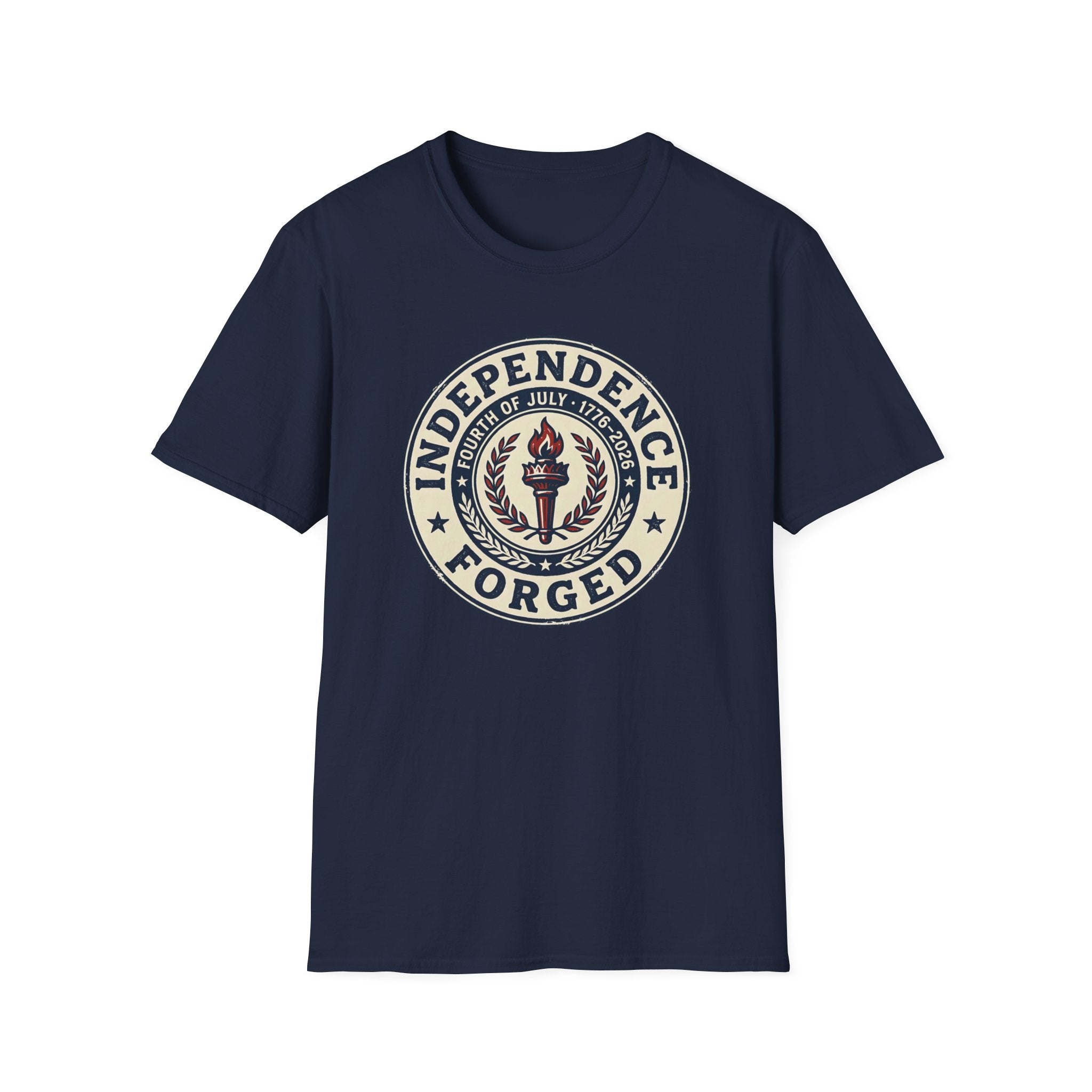 Independence Forged 250th Anniversary Shirt | Vintage 1776-2026 Liberty Torch Tee