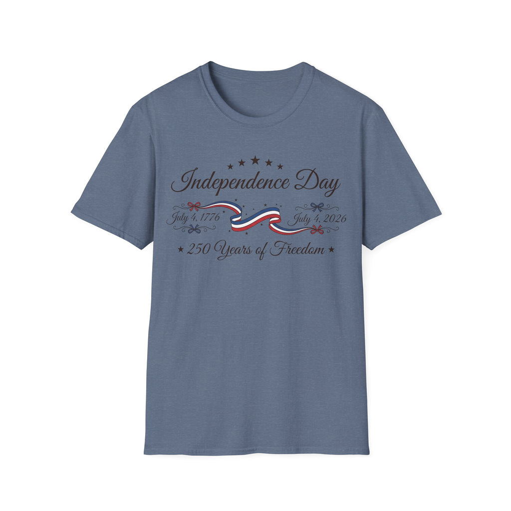 America 250th Anniversary Shirt | 250 Years of Freedom Ribbon Tee