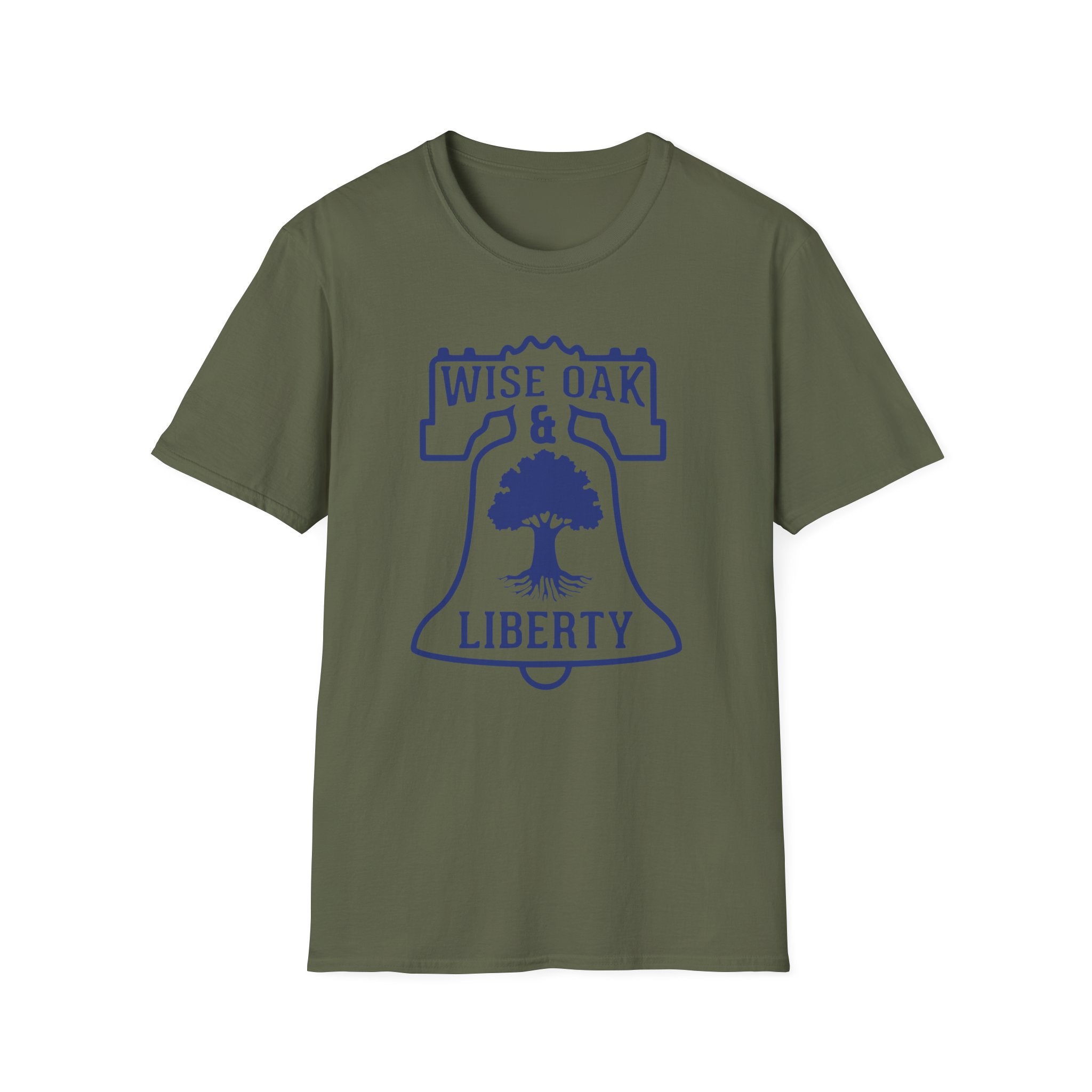 Wise Oak & Liberty Official Logo T-Shirt | Classic Patriotic Brand Tee