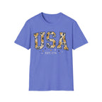 Floral USA Sunflower Est 1776 T-Shirt | Boho Patriotic Tee