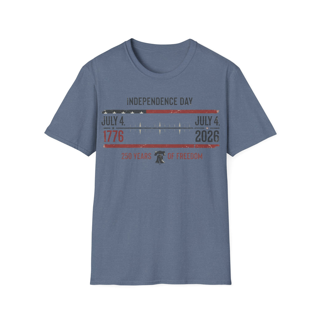 America 250 Years of Freedom: July 4th 1776-2026 T-Shirt