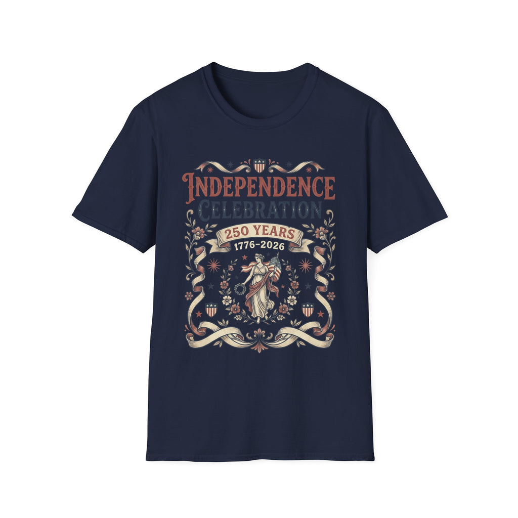America 250 Lady Liberty Shirt | Vintage 1776-2026 Independence Celebration