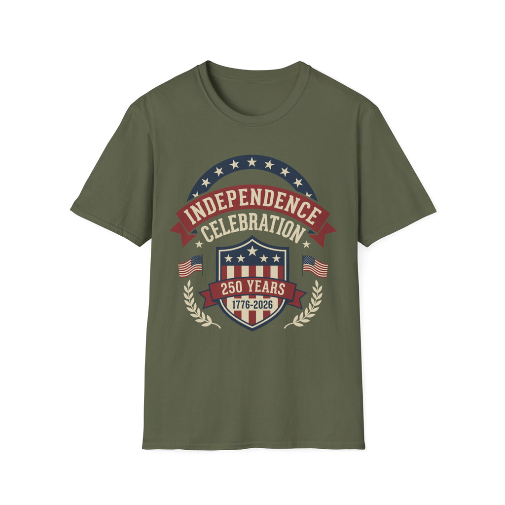 America 250 Patriotic Shield Shirt | 1776-2026 Independence Celebration
