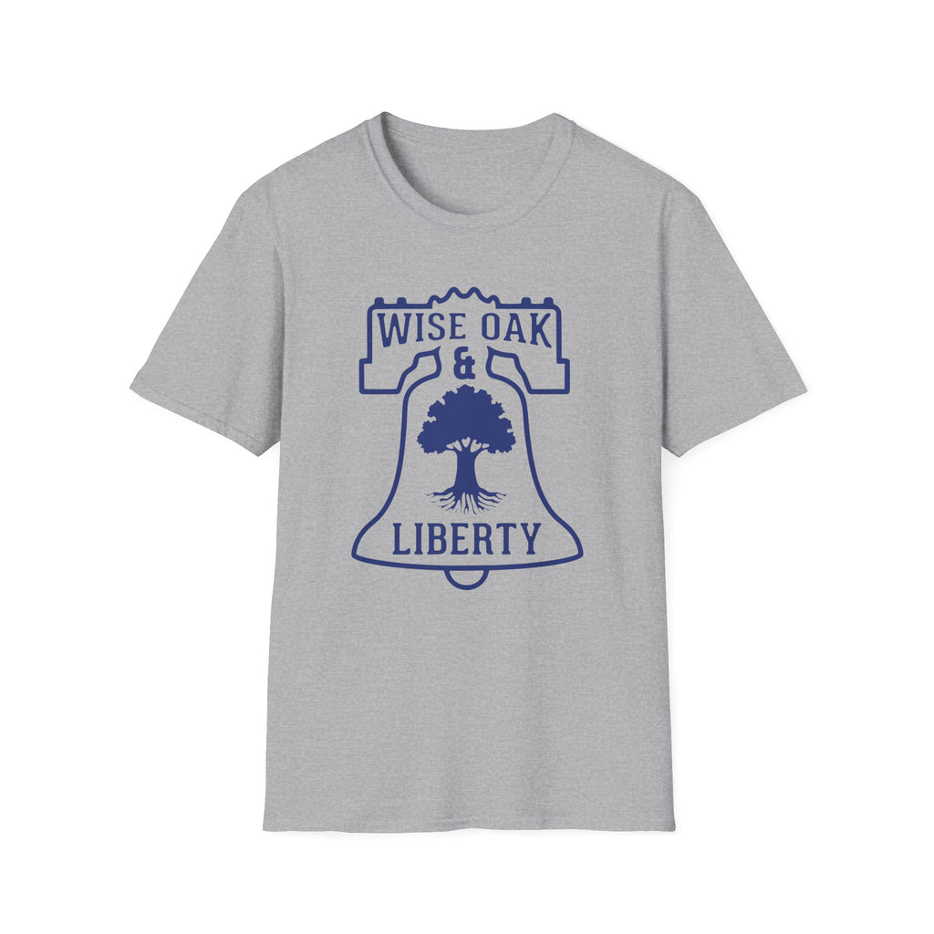 Wise Oak & Liberty Official Logo T-Shirt | Classic Patriotic Brand Tee