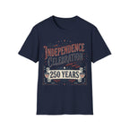 Vintage America 250 Years Independence Celebration T-Shirt
