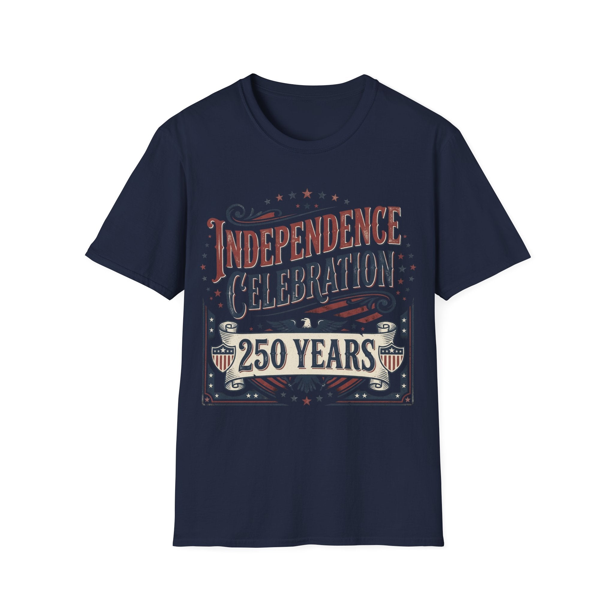 Vintage America 250 Years Independence Celebration T-Shirt