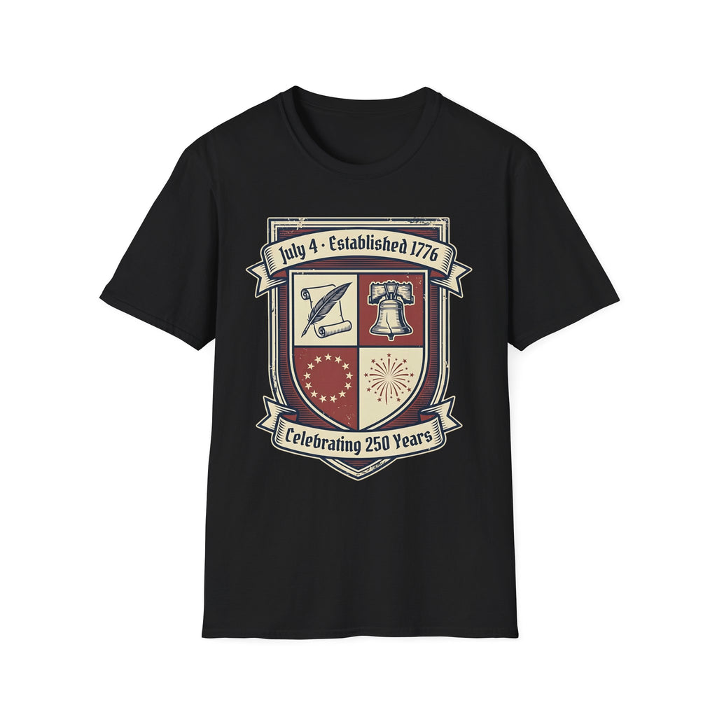 Vintage USA 250th Anniversary Crest T-Shirt | Semiquincentennial Shirt