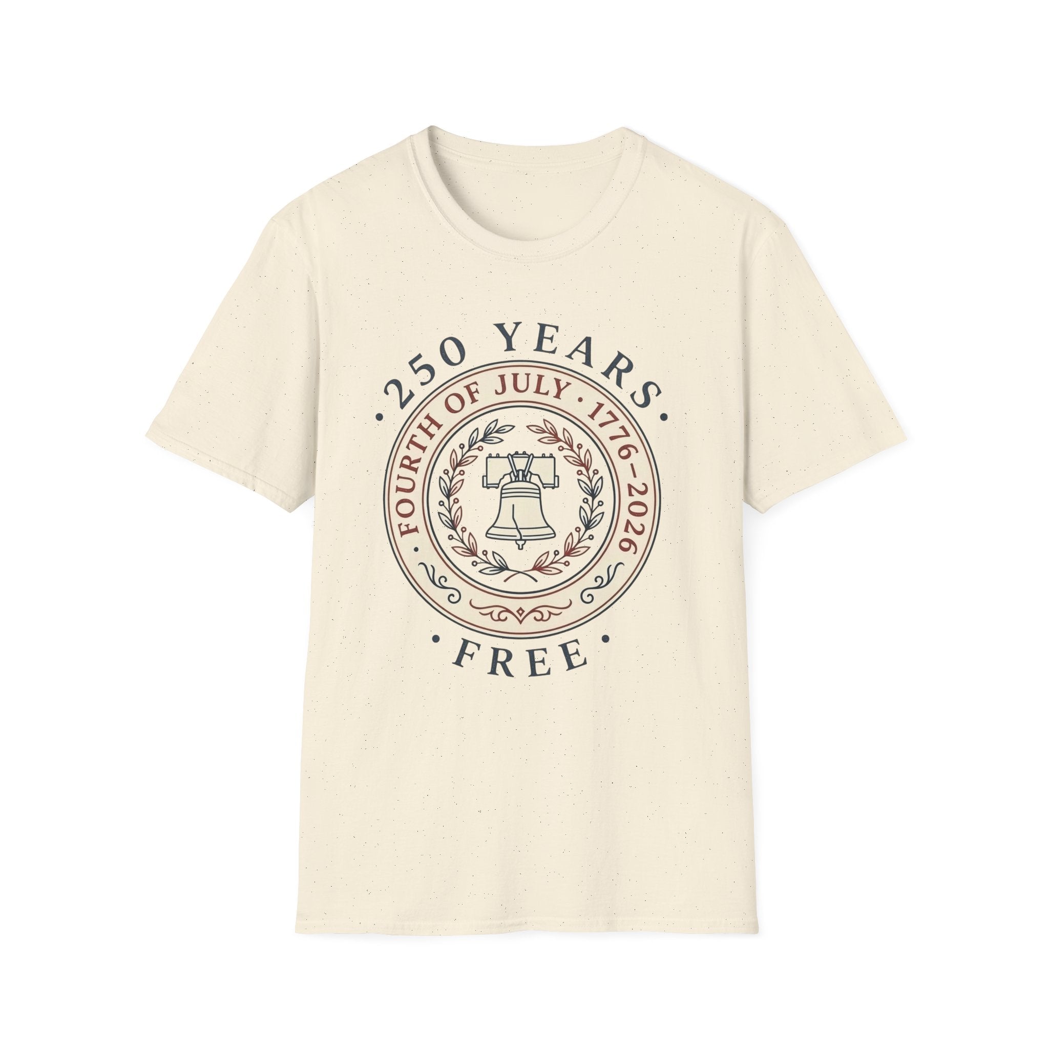 America 250th Anniversary T-Shirt | 250 Years Free Liberty Bell Tee