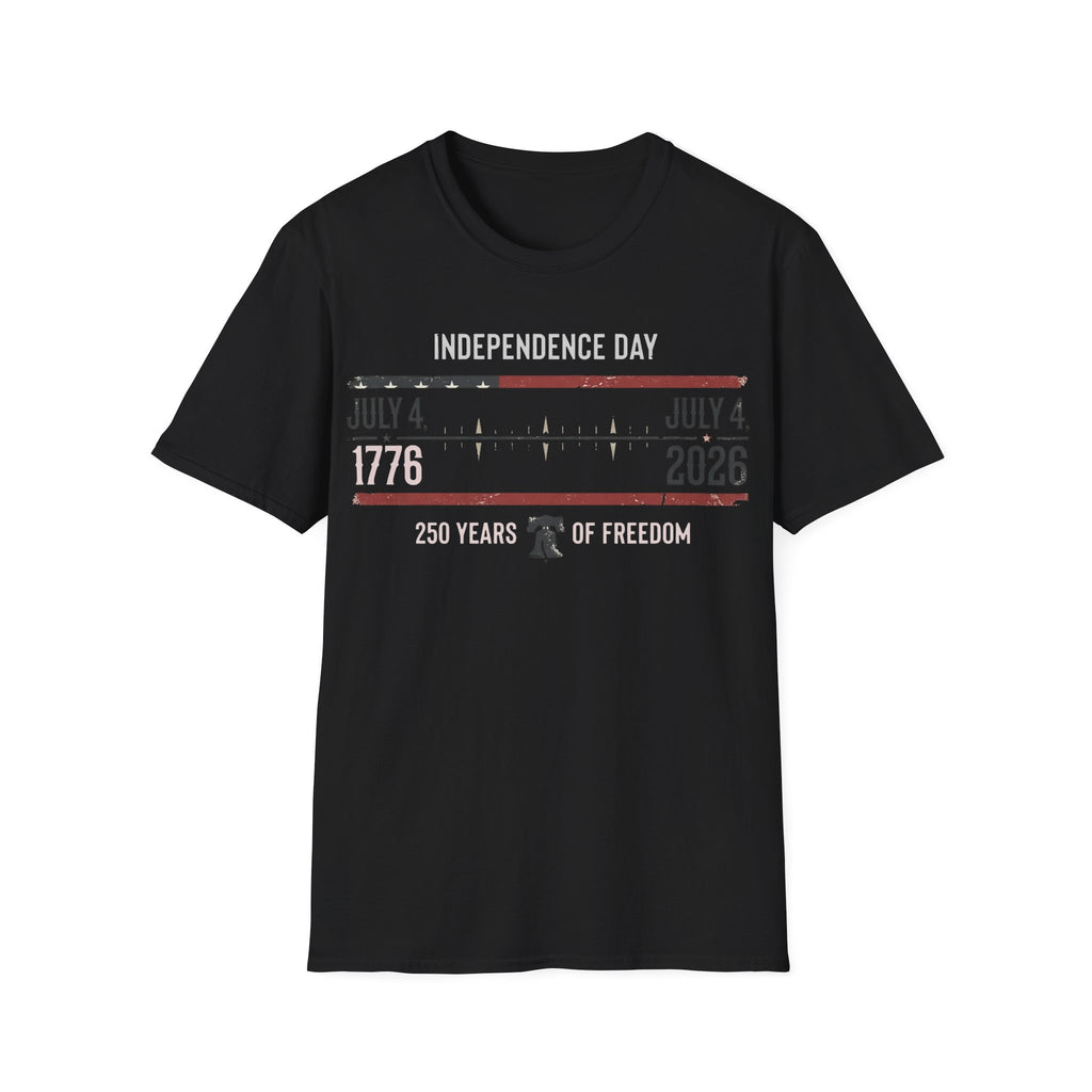 America 250 Years of Freedom: July 4th 1776-2026 T-Shirt