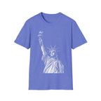 Vintage Engraved Statue Of Liberty T-Shirt