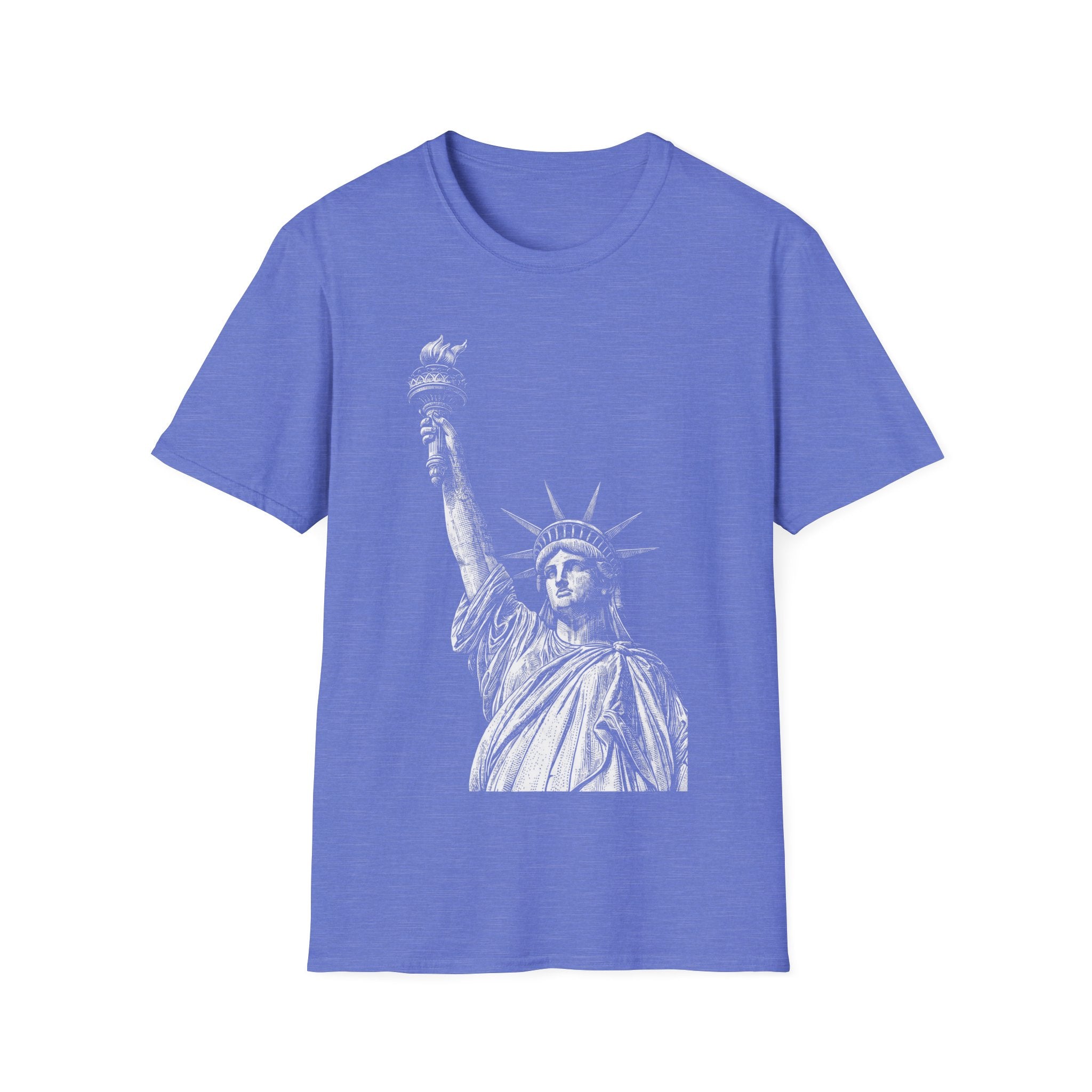 Vintage Engraved Statue Of Liberty T-Shirt