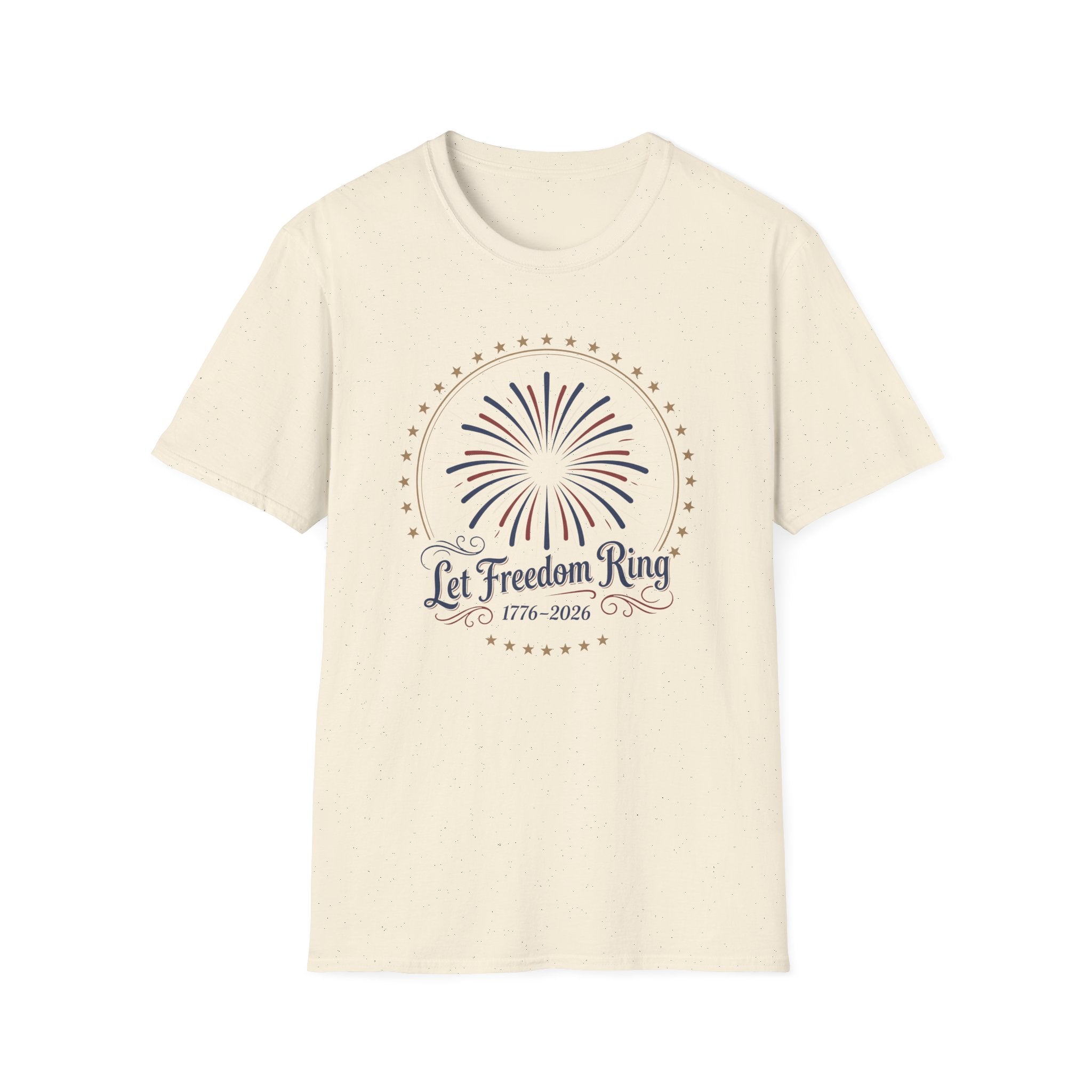 Let Freedom Ring: America 250th Anniversary Fireworks T-Shirt (1776-2026)