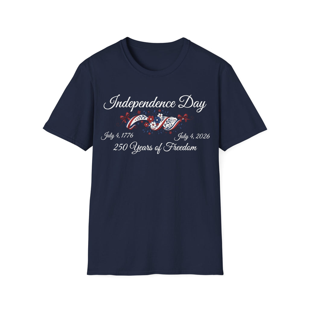 America 250th Anniversary Shirt | 250 Years of Freedom Floral Tee
