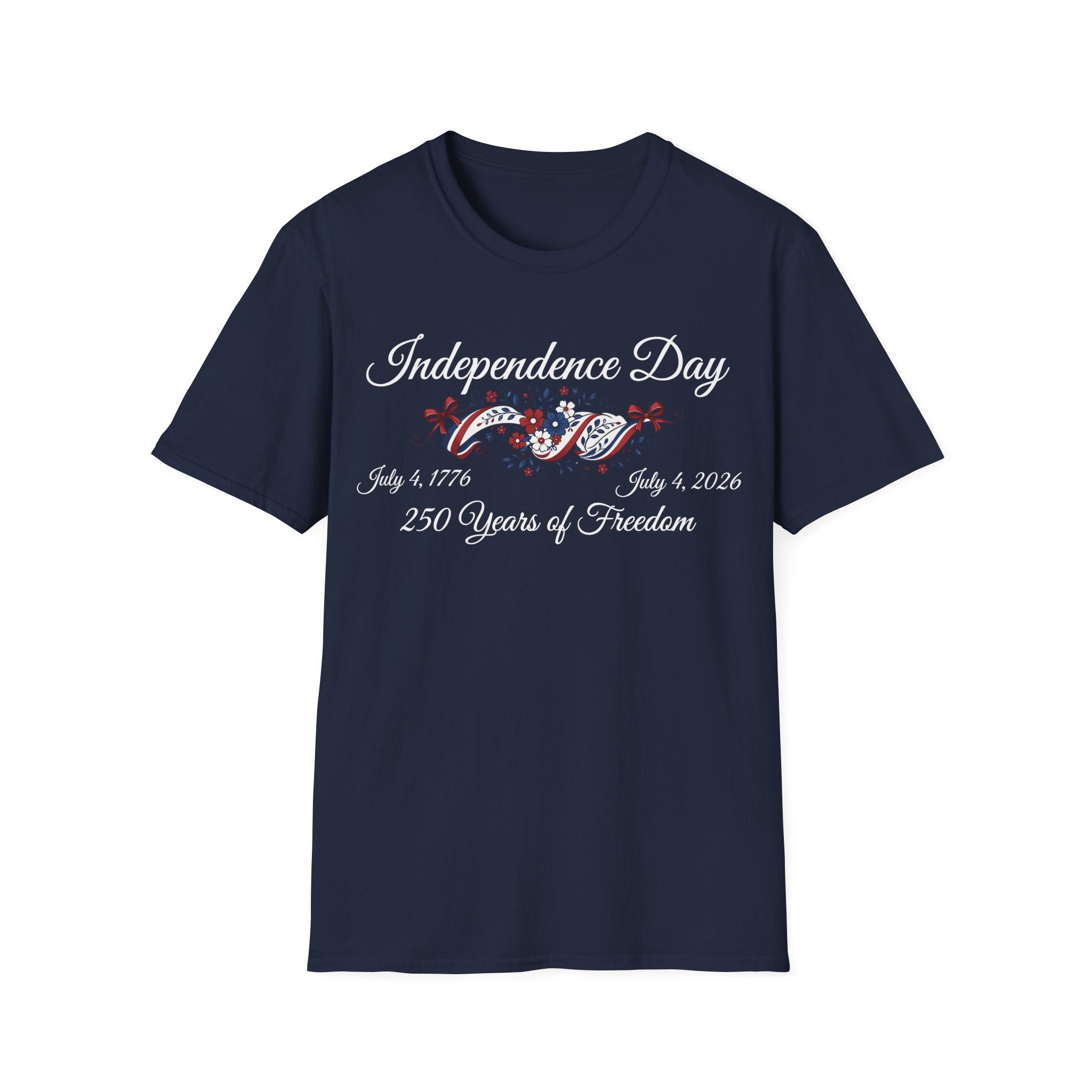 America 250th Anniversary Shirt | 250 Years of Freedom Floral Tee