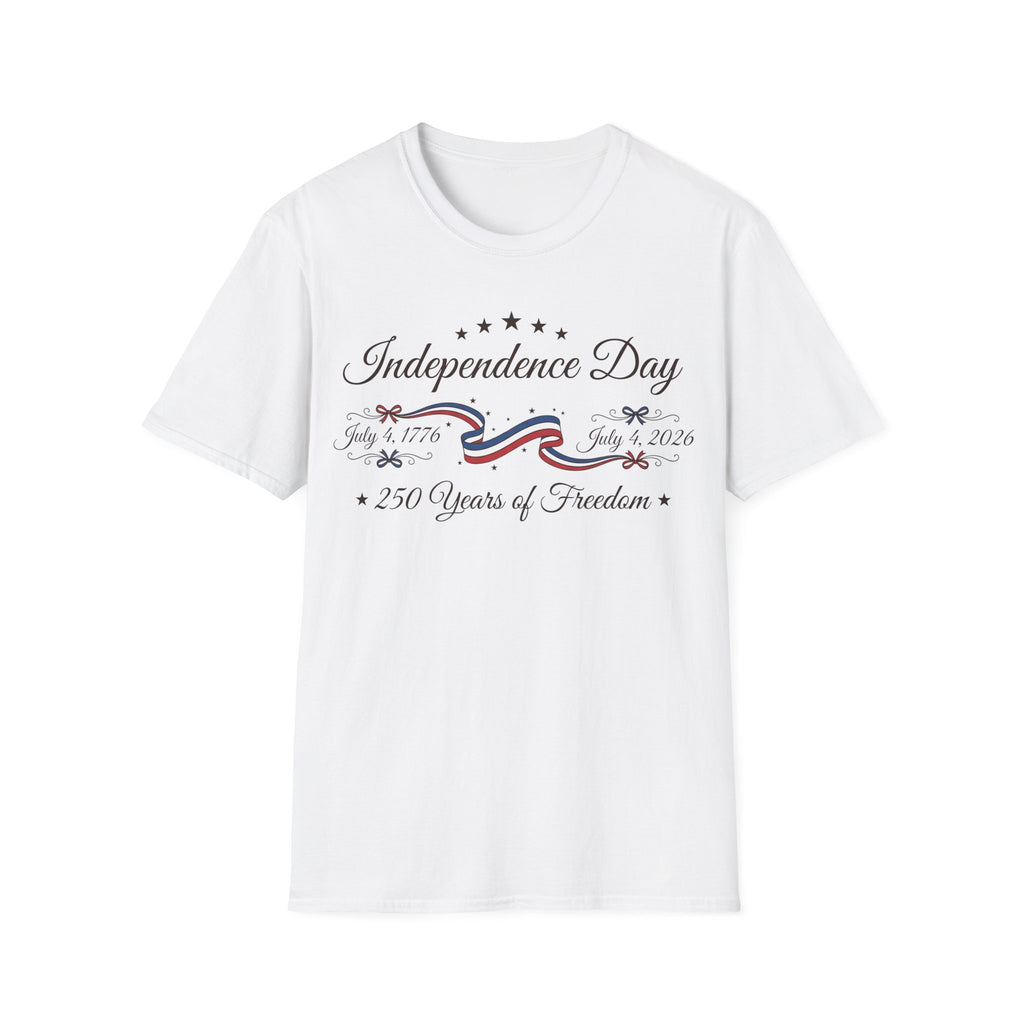 America 250th Anniversary Shirt | 250 Years of Freedom Ribbon Tee