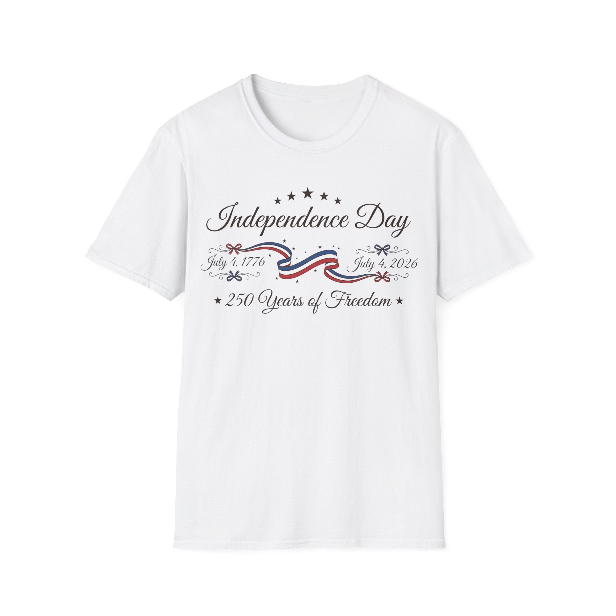 America 250th Anniversary Shirt | 250 Years of Freedom Ribbon Tee