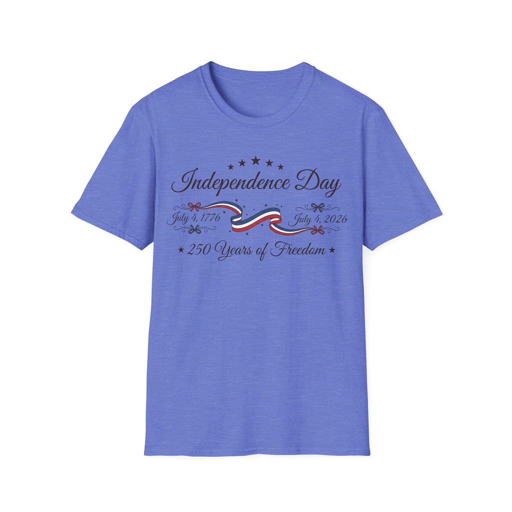 America 250th Anniversary Shirt | 250 Years of Freedom Ribbon Tee