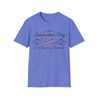America 250th Anniversary Shirt | 250 Years of Freedom Ribbon Tee