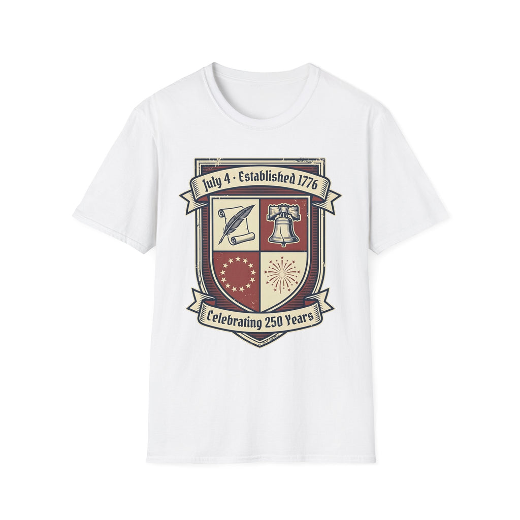 Vintage USA 250th Anniversary Crest T-Shirt | Semiquincentennial Shirt