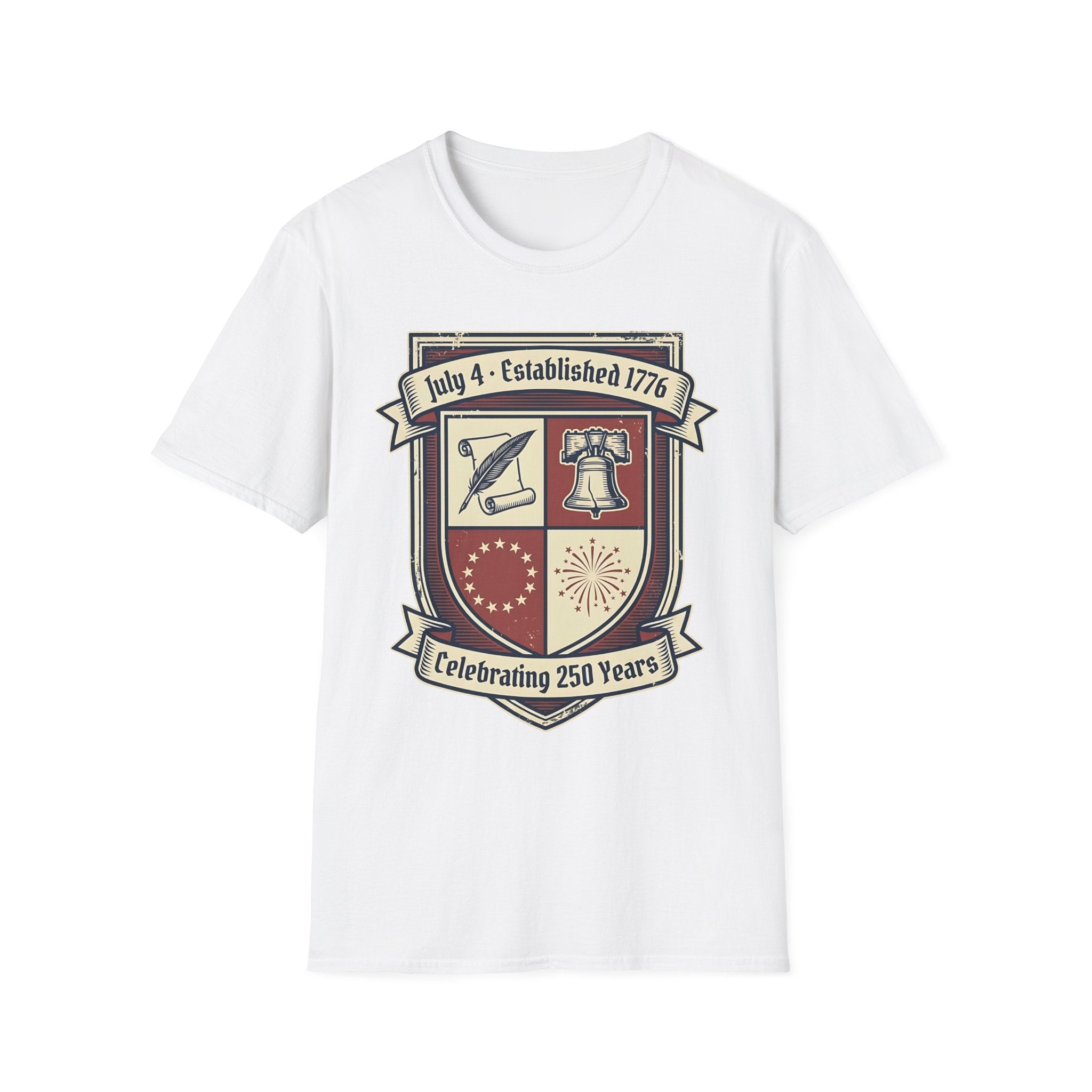 Vintage USA 250th Anniversary Crest T-Shirt | Semiquincentennial Shirt