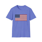 Classic American Flag T-Shirt | Simple Stars & Stripes Patriotic Tee