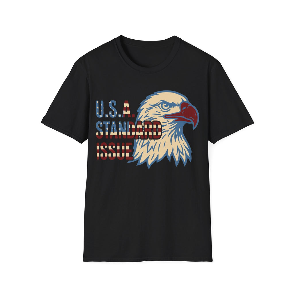 U.S.A. Standard Issue T-Shirt | Vintage Bald Eagle Tee