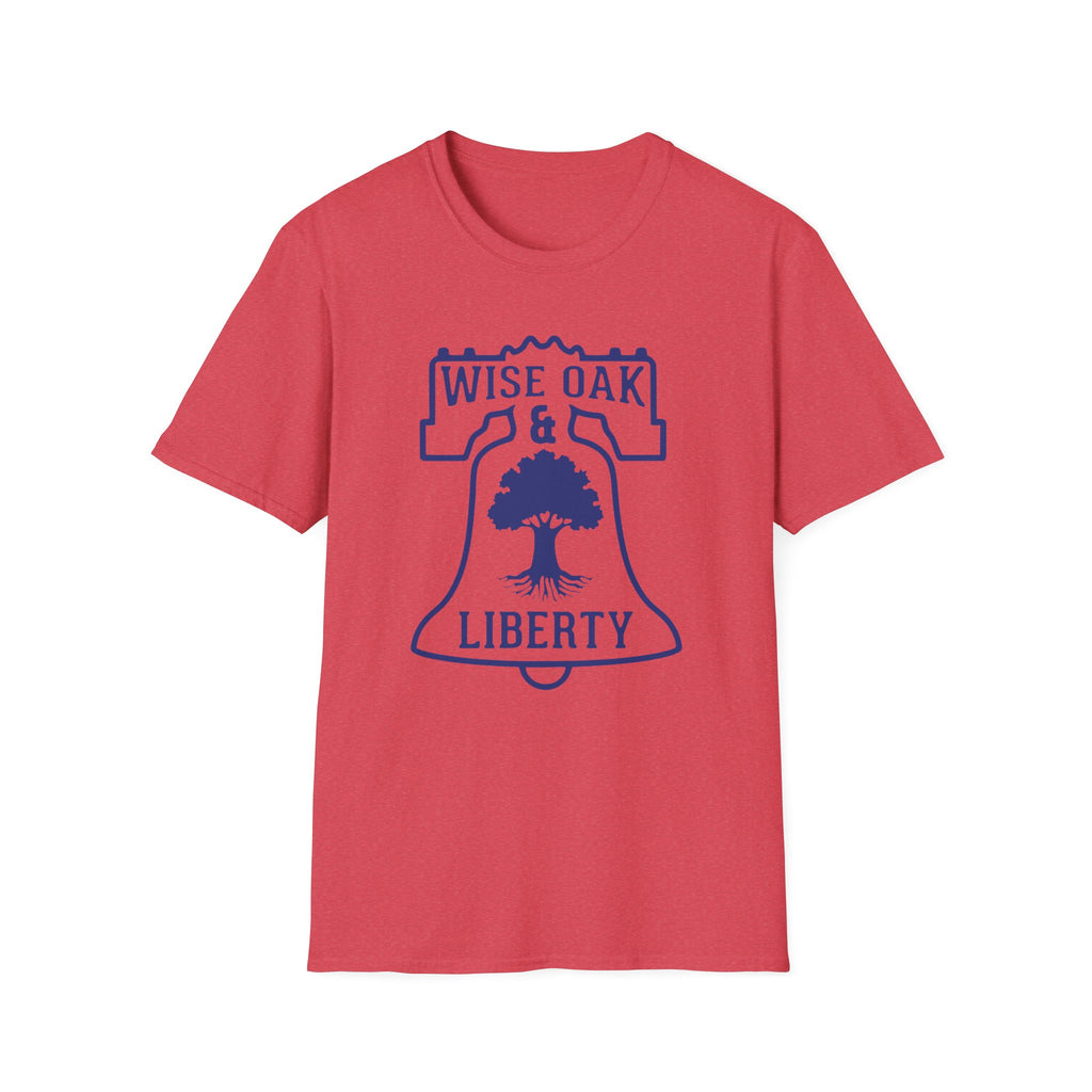 Wise Oak & Liberty Official Logo T-Shirt | Classic Patriotic Brand Tee