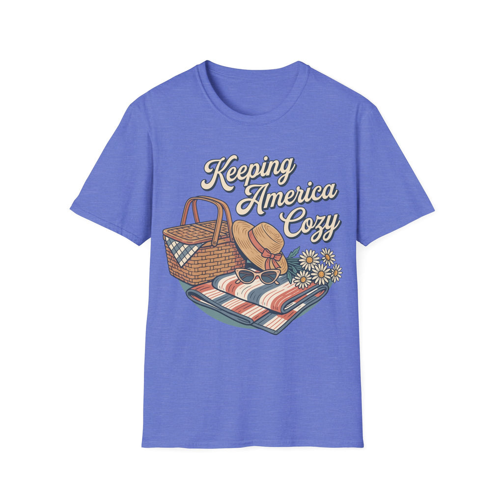 Keeping America Cozy Retro Summer Picnic T-Shirt
