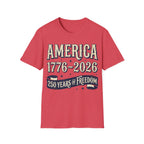 America 250th Anniversary 1776-2026 Vintage Patriotic T-Shirt