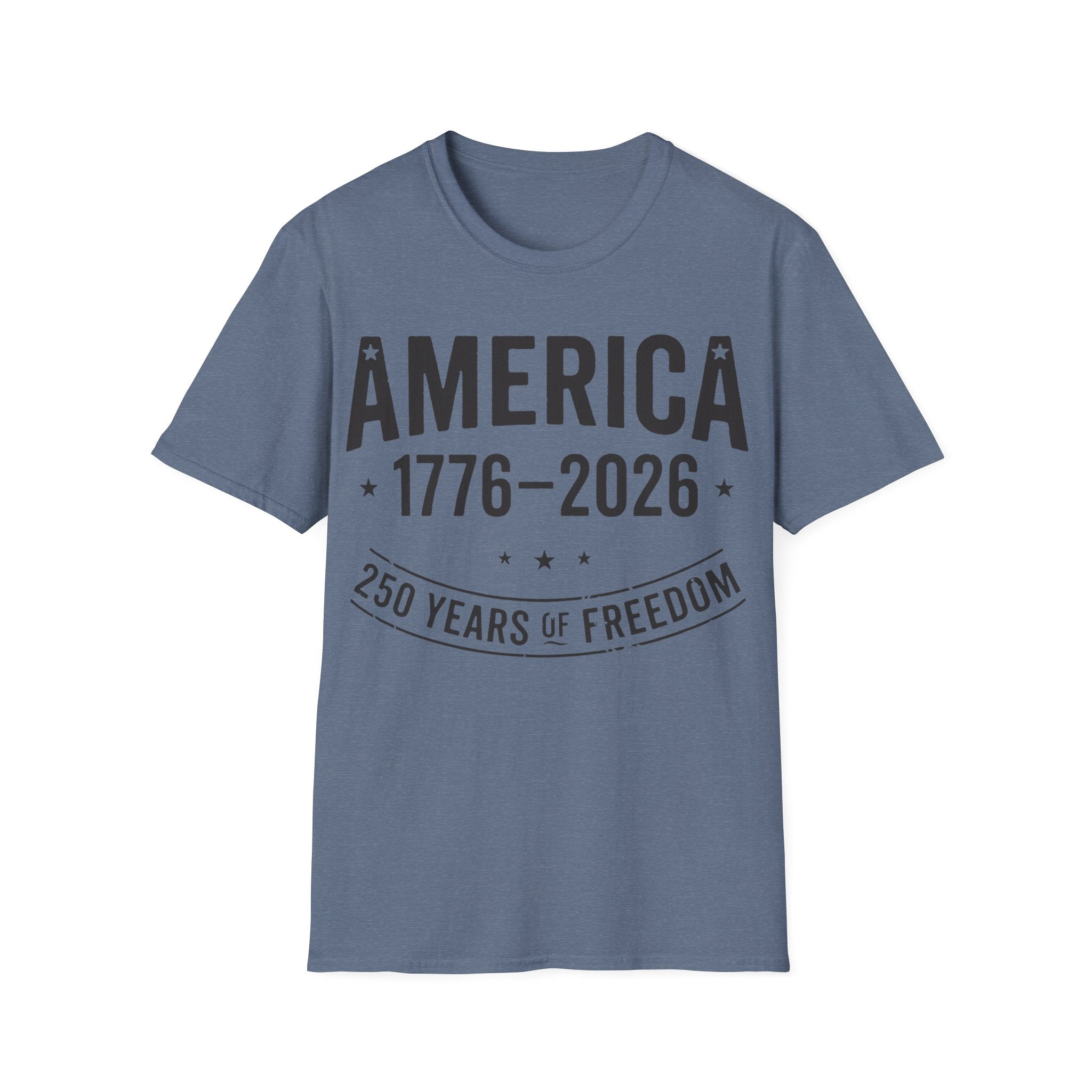America 250 T-Shirt | Vintage Distressed 1776-2026 Freedom Tee
