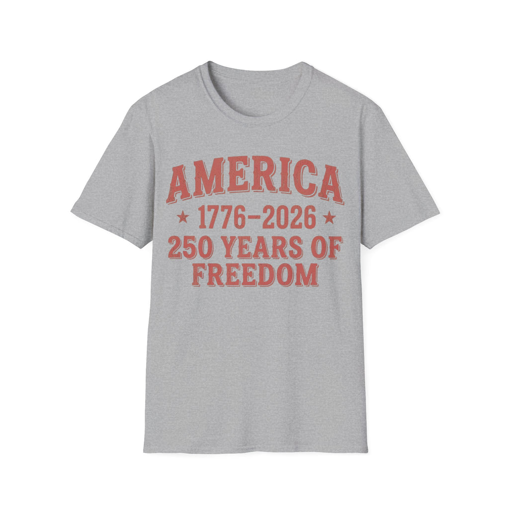 America 250 T-Shirt | Vintage 1776-2026 250 Years of Freedom Tee