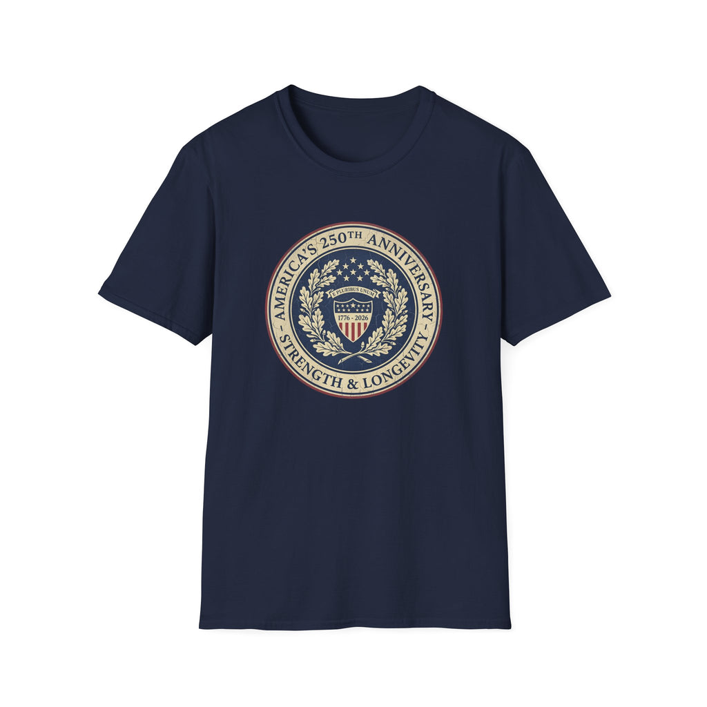 America's 250th Anniversary Seal T-Shirt | Vintage 1776-2026 Patriotic Tee