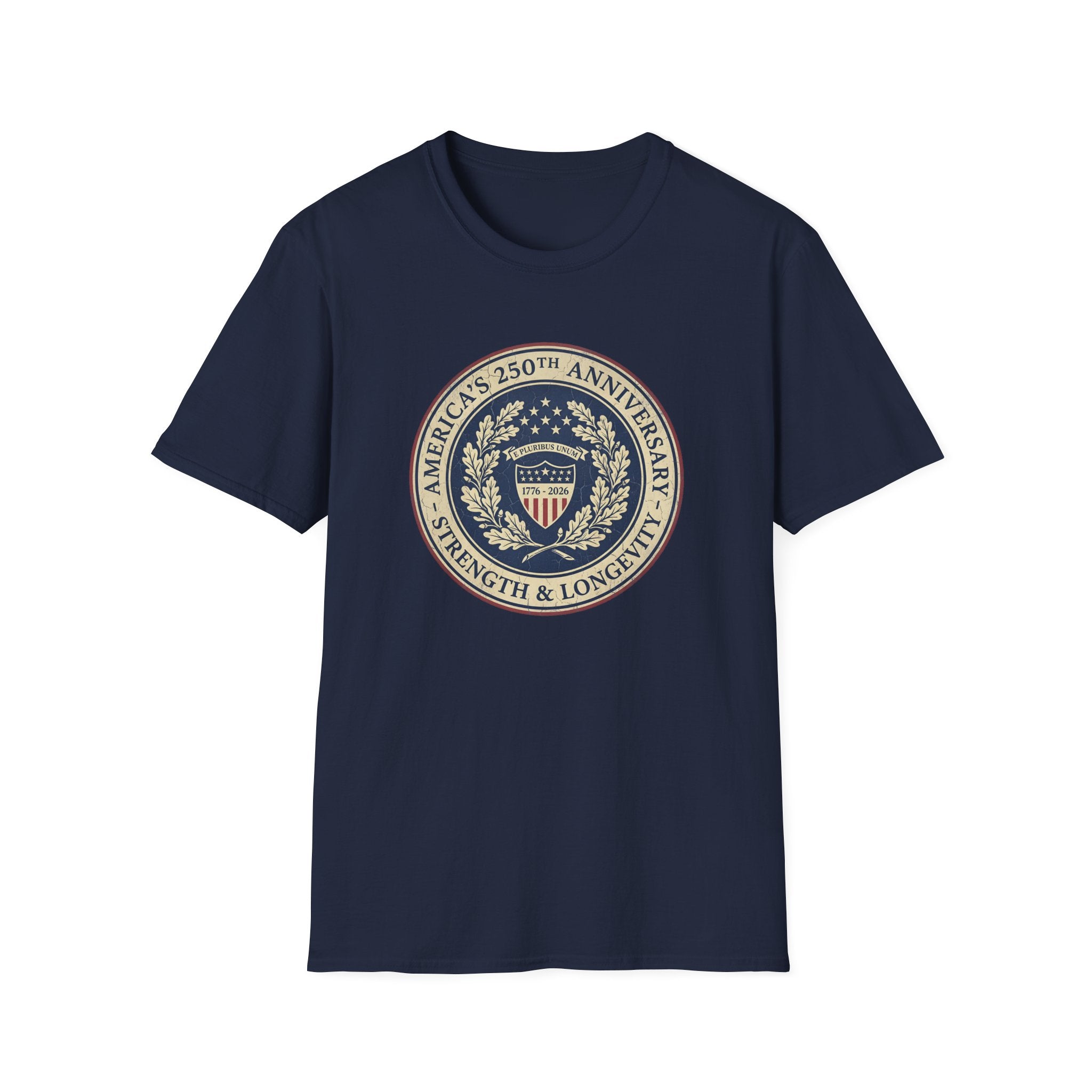 America's 250th Anniversary Seal T-Shirt | Vintage 1776-2026 Patriotic Tee