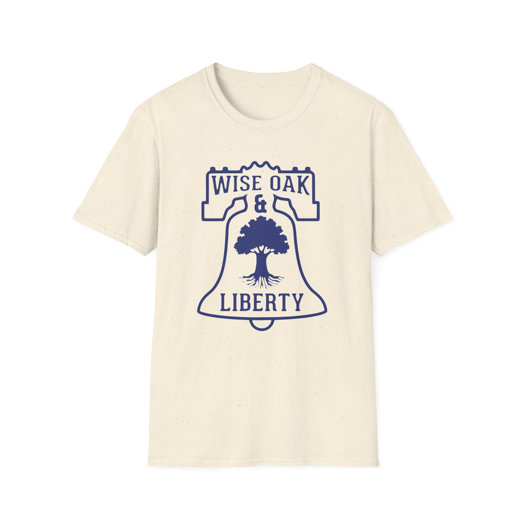 Wise Oak & Liberty Official Logo T-Shirt | Classic Patriotic Brand Tee