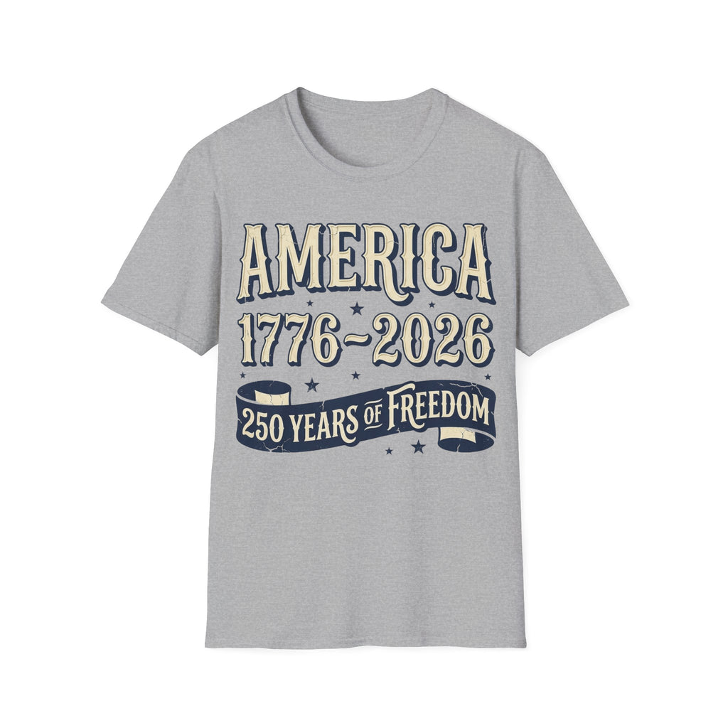 America 250th Anniversary 1776-2026 Vintage Patriotic T-Shirt