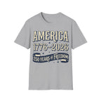 America 250th Anniversary 1776-2026 Vintage Patriotic T-Shirt