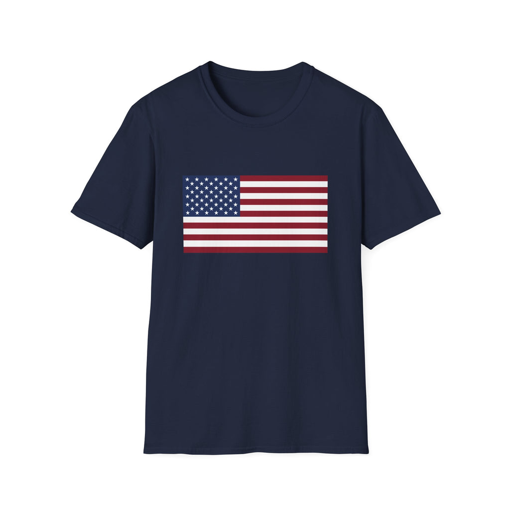 Classic American Flag T-Shirt | Simple Stars & Stripes Patriotic Tee