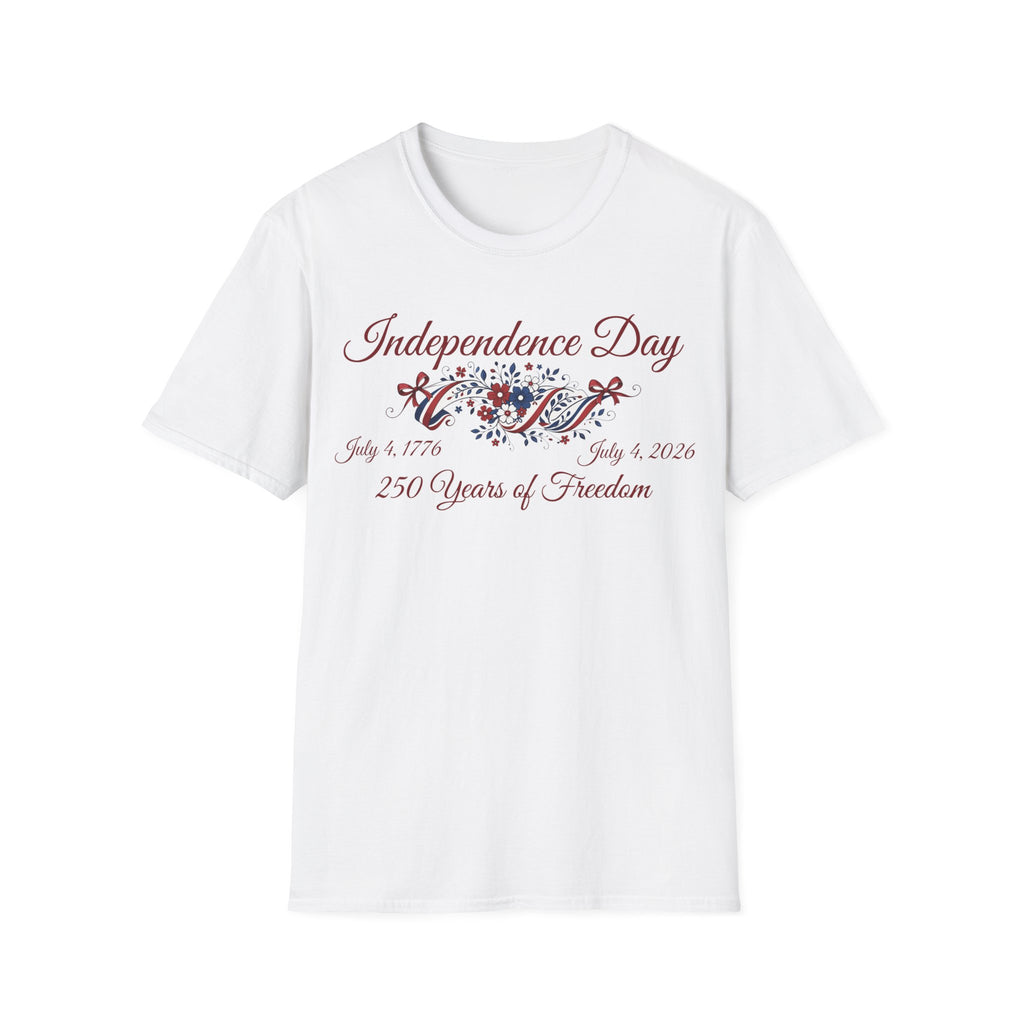 America 250th Anniversary Shirt | 250 Years of Freedom Floral Tee