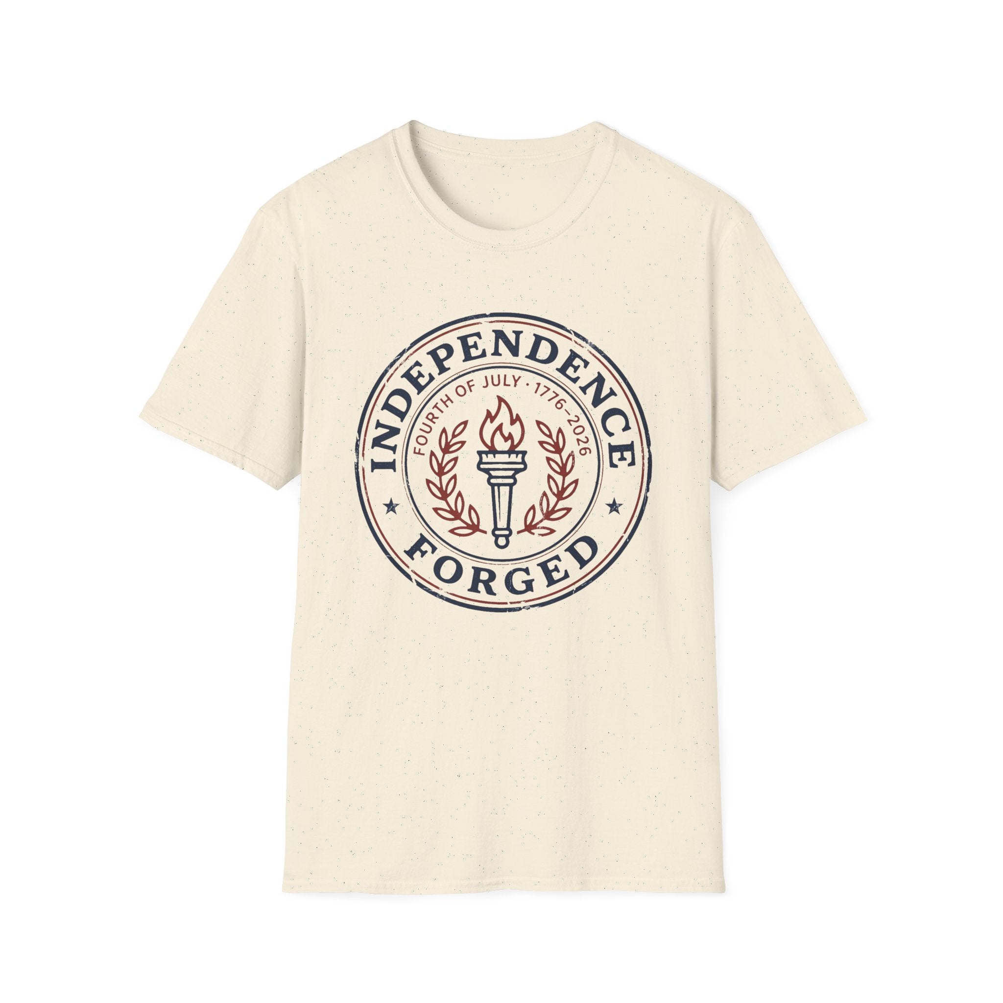 Independence Forged 250th Anniversary Shirt | Retro 1776-2026 Liberty Torch Tee