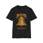8-Bit Liberty Bell T-Shirt | Retro Gamer Freedom Pixel Art Tee