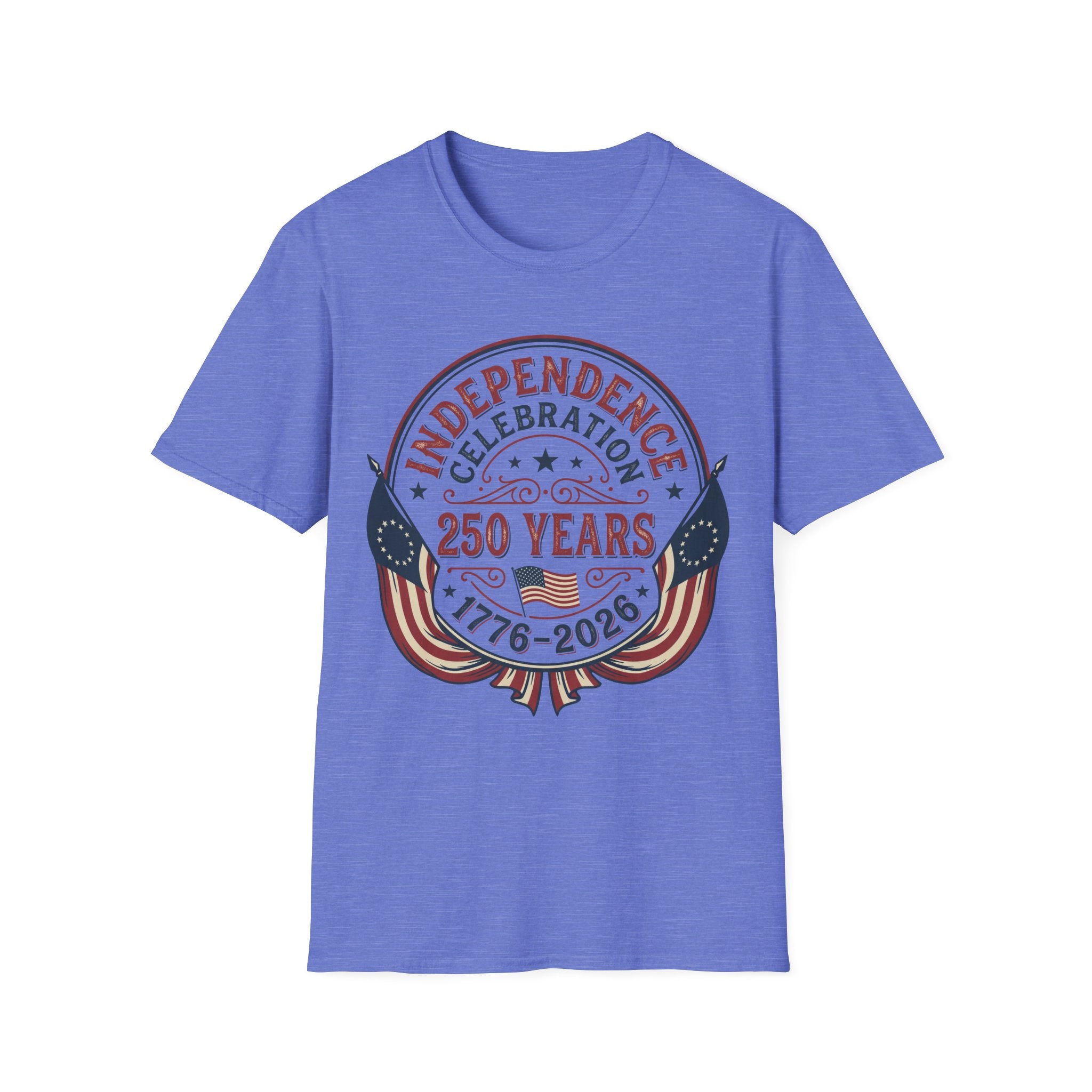 America 250 Heritage Flag Shirt | Vintage 1776-2026 Independence Celebration
