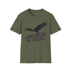 America The Original Vintage Bald Eagle T-Shirt