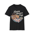 Keeping America Cozy Retro Summer Picnic T-Shirt