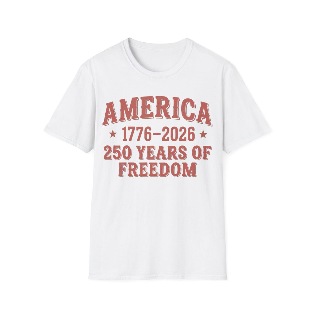 America 250 T-Shirt | Vintage 1776-2026 250 Years of Freedom Tee