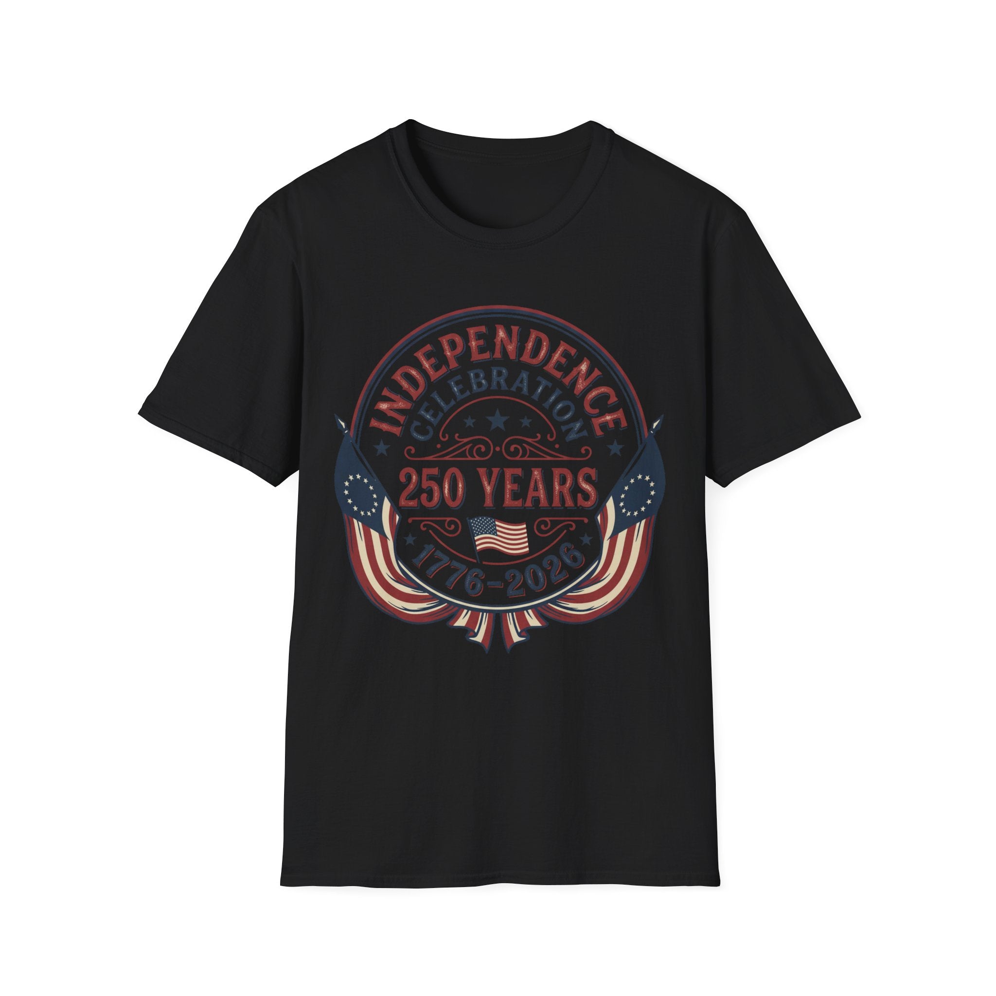 America 250 Heritage Flag Shirt | Vintage 1776-2026 Independence Celebration