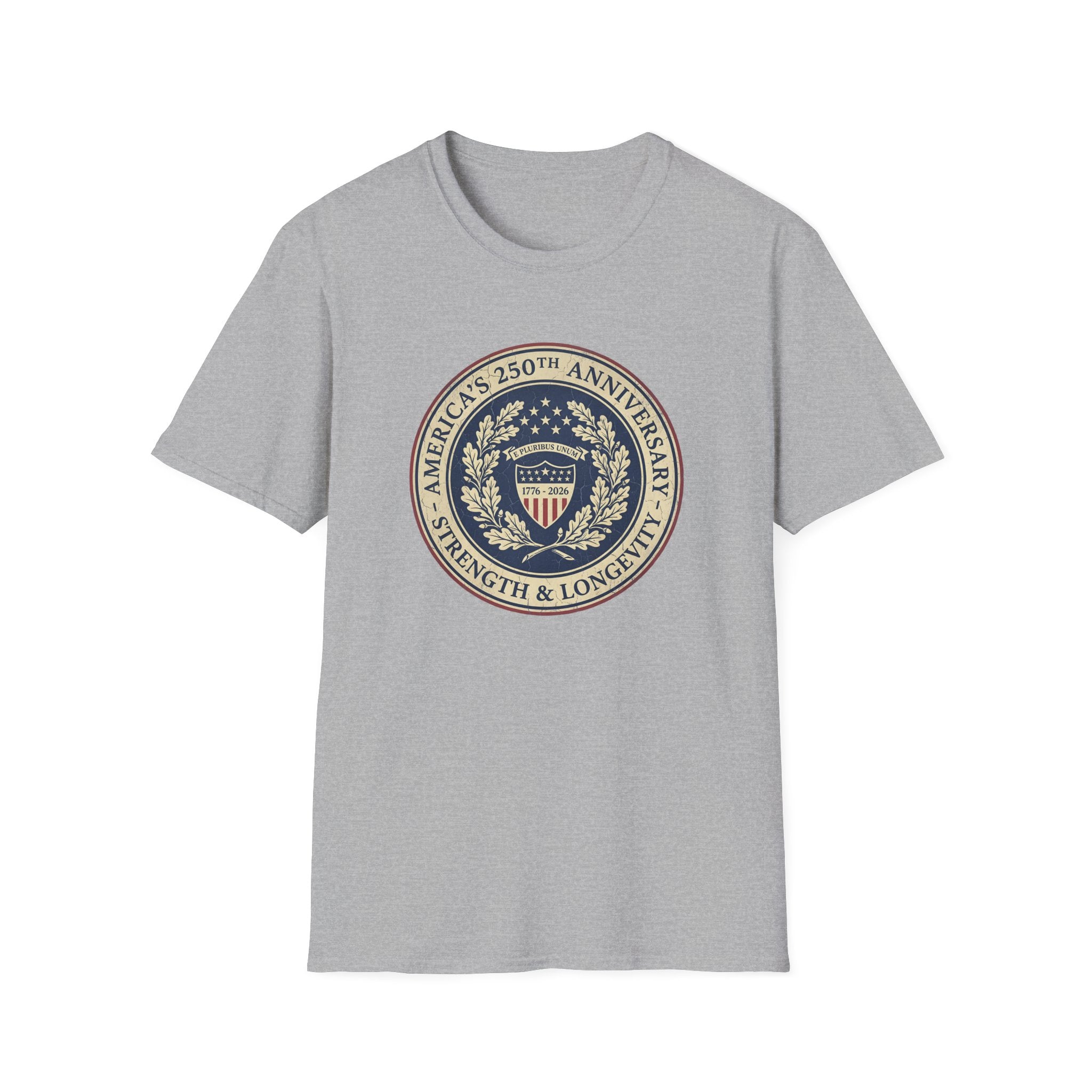 America's 250th Anniversary Seal T-Shirt | Vintage 1776-2026 Patriotic Tee