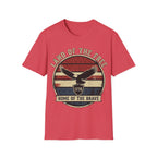 Land of the Free Home of the Brave Shirt | Vintage 1776 Eagle Tee