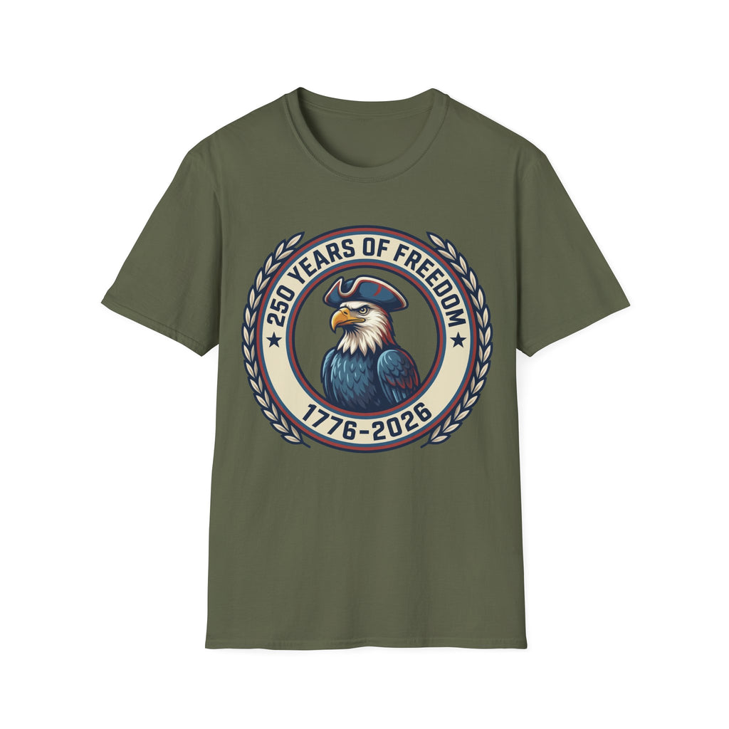 America 250th Anniversary T-Shirt | 1776-2026 Eagle Tricorn Hat Tee