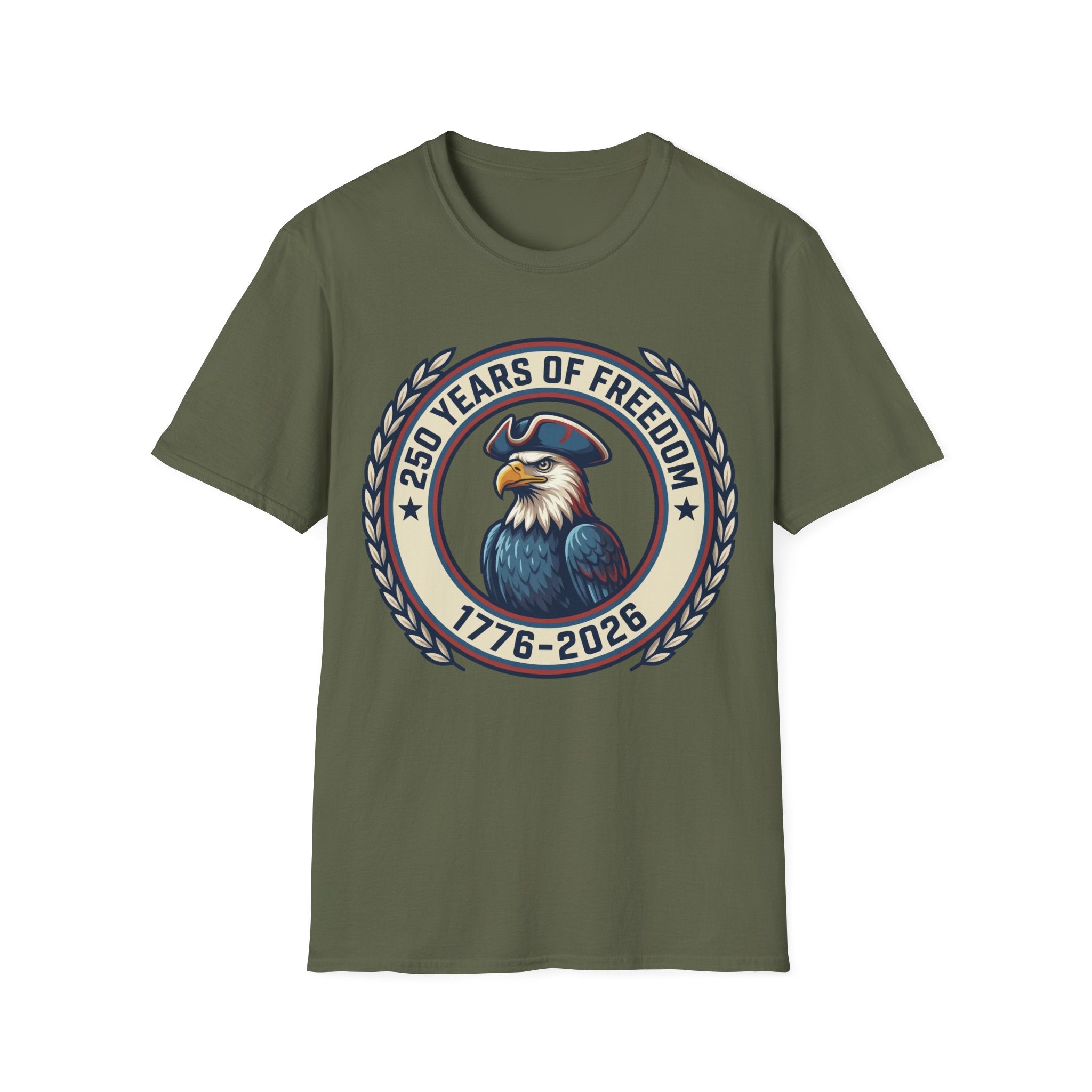 America 250th Anniversary T-Shirt | 1776-2026 Eagle Tricorn Hat Tee