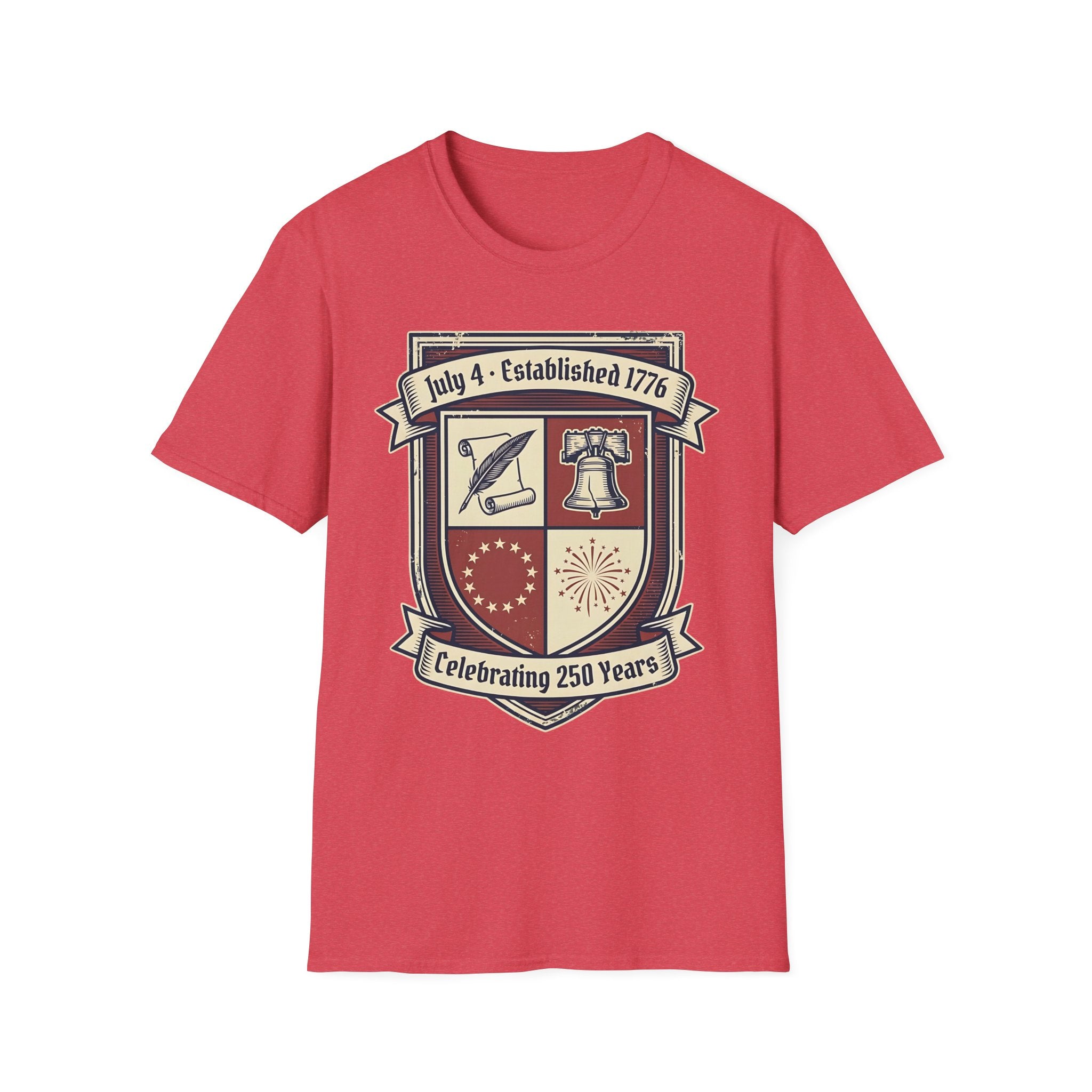 Vintage USA 250th Anniversary Crest T-Shirt | Semiquincentennial Shirt